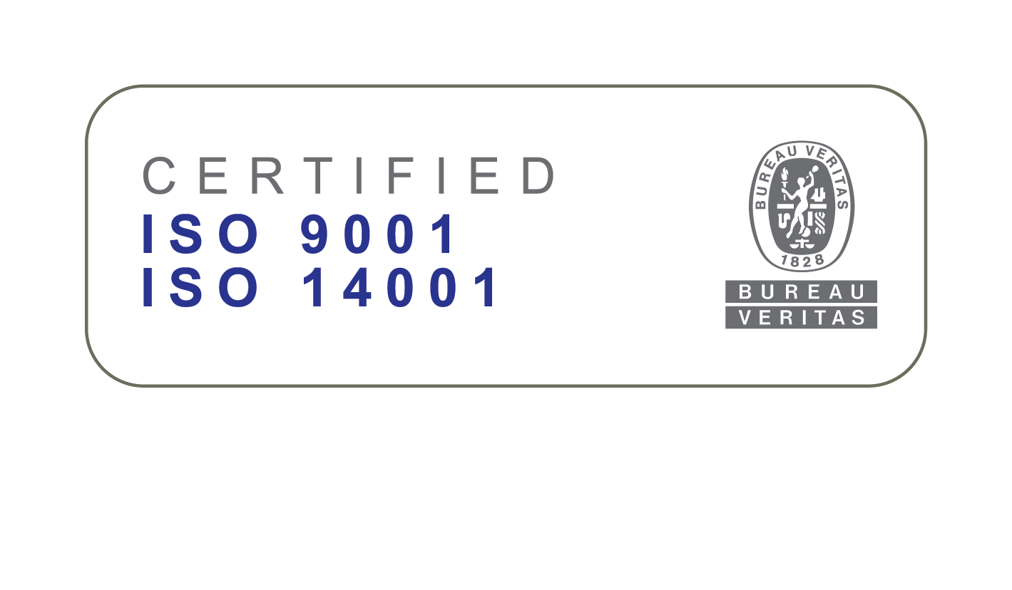 ISO 9001 and ISO 14001 certification